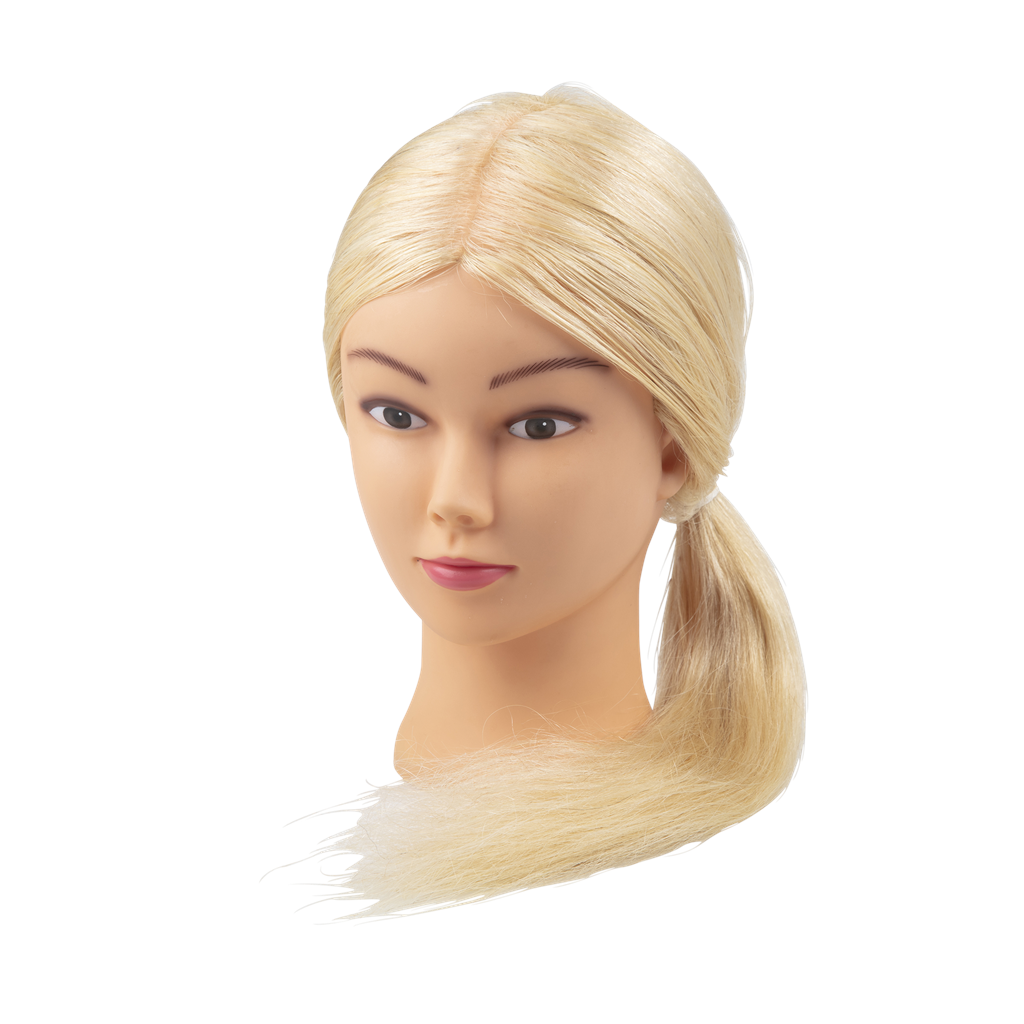 Øvelseshode Amy dame lys blond, 40-45cm.