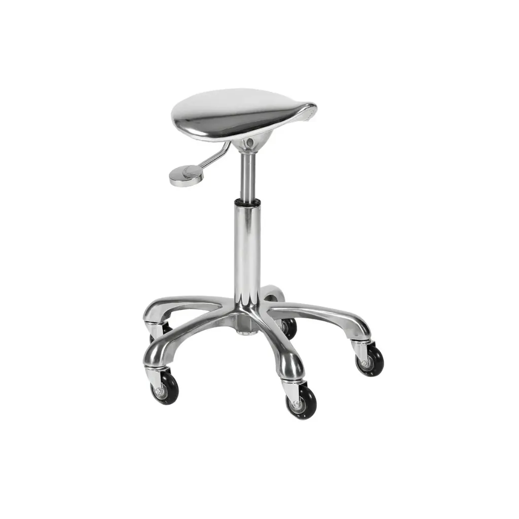 [17001503] Avlastningsstol Saddle Bike sølv