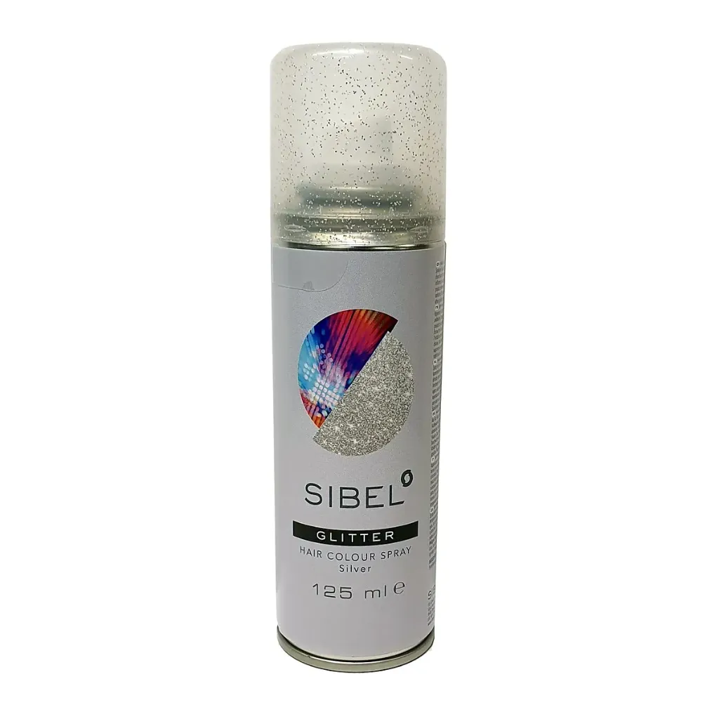 Glitterspray, sølv 20% ved kjøp av 6 i samme farge