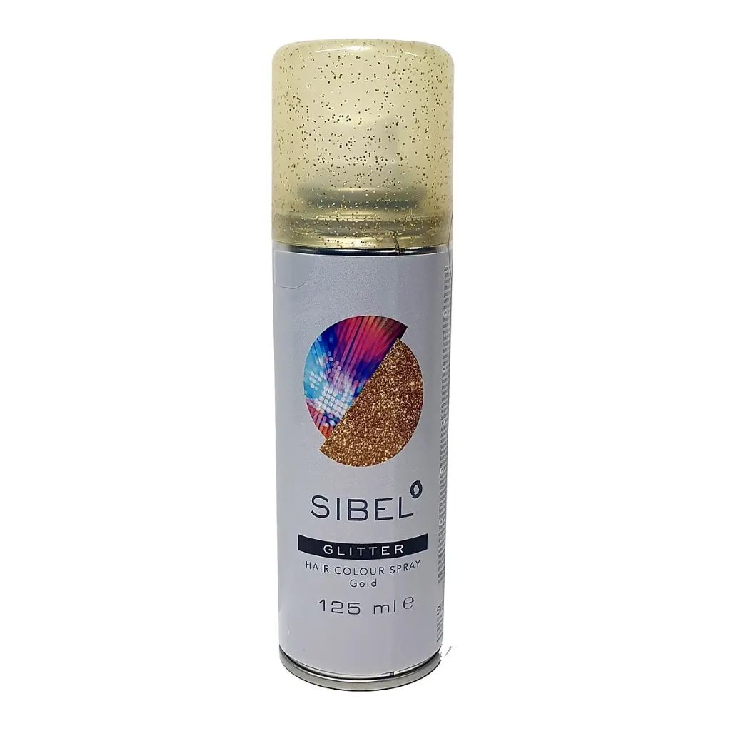 [05000033] Glitterspray, gull 20% ved kjøp av 6 i samme farge