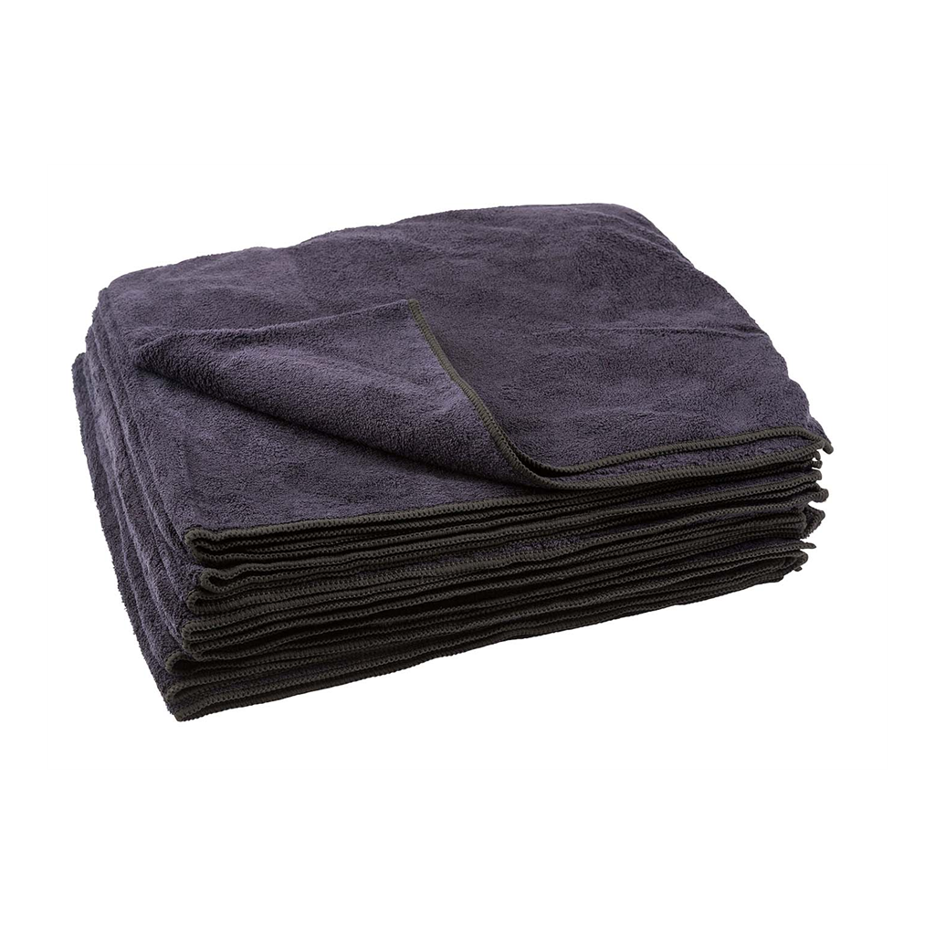Håndkle Miracle 35x82cm. sort 12pk - 15% rabatt ved kjøp av 10 pk.